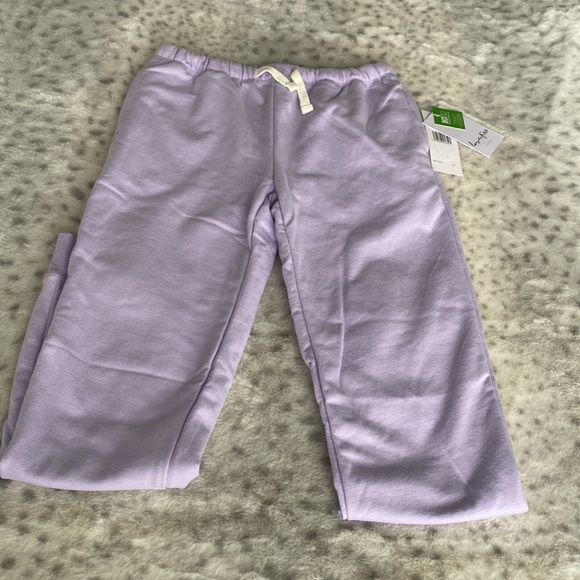Girls lilac sweatpants - Picture 6 of 10